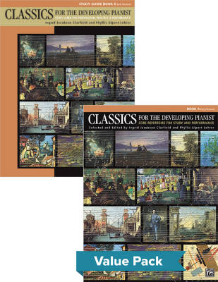 Alfred Publishing - Classics for the Developing Pianist Repertoire & Study Guide 4 (Value Pack) - Clarfield/Lehrer - Piano