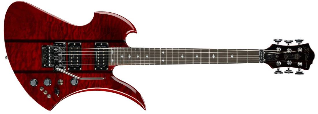 Mockingbird Legacy ST with Floyd Rose Electric Guitar - Transparent Red