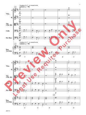Bottom of the Ninths - Tilzer /Schubert /Dvorak /Beethoven /Phillips - String Orchestra - Gr. 1.5
