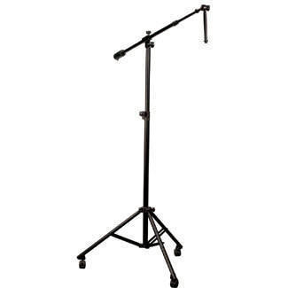 Mic Stand with Counterweight, Wheels & Telescopic Boom Arm
