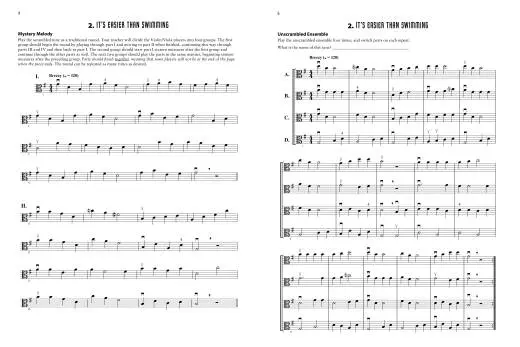 Seven Mystery Melodies (Rounds for Like String Instruments or String Orchestra) - Hoey - Viola - Book