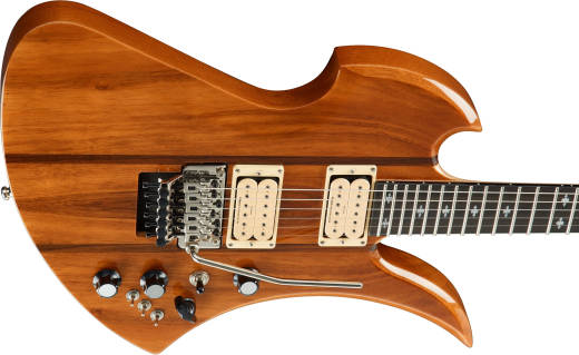 Mockingbird Legacy Exotic ST with Floyd Rose Electric Guitar - Natural Koa