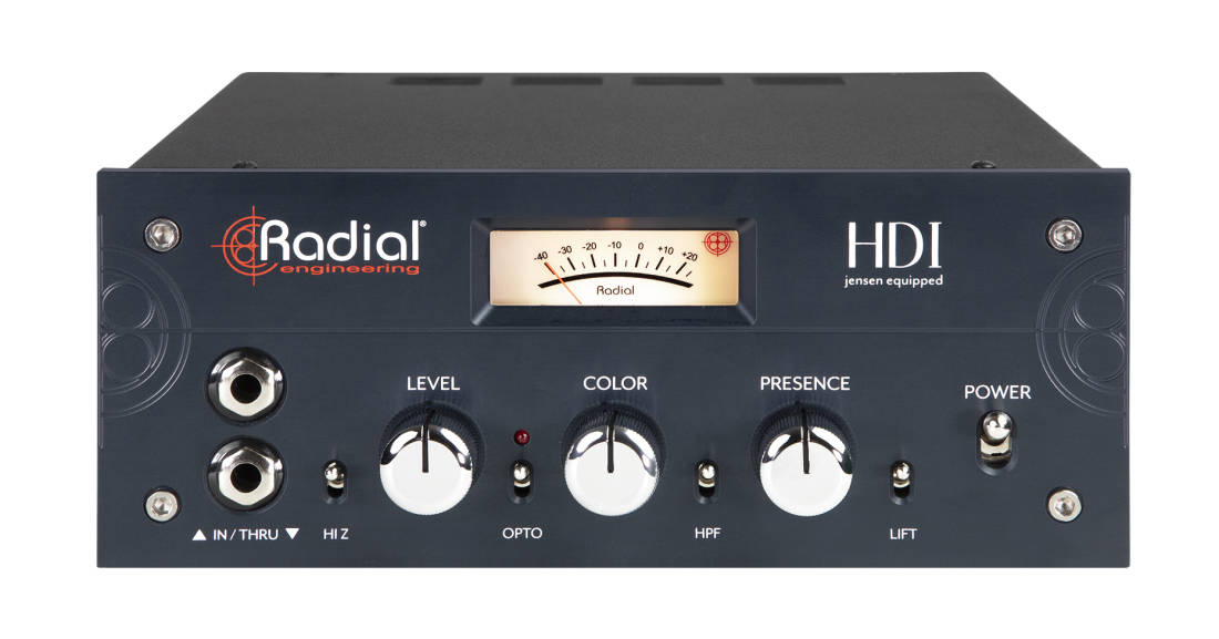 HDI High Definition Studio Grade Direct Box w/Line Out & Saturation