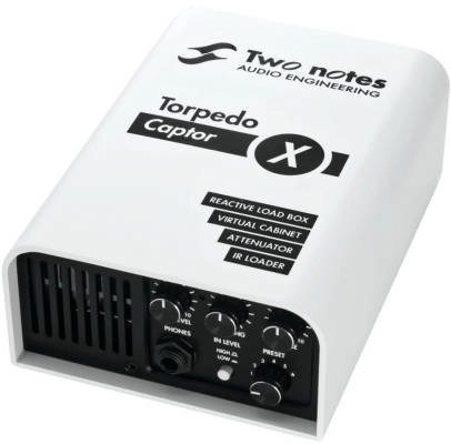 Torpedo Captor X Reactive Loadbox, Attenuator, Cab Sim and IR Loader - 8 Ohm