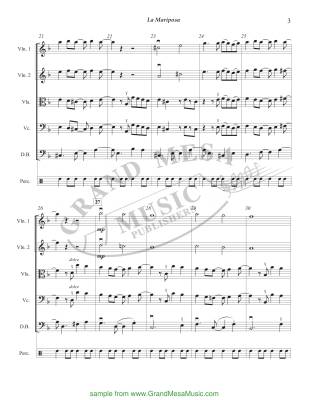 La Mariposa - Baum - String Orchestra - Gr. 2