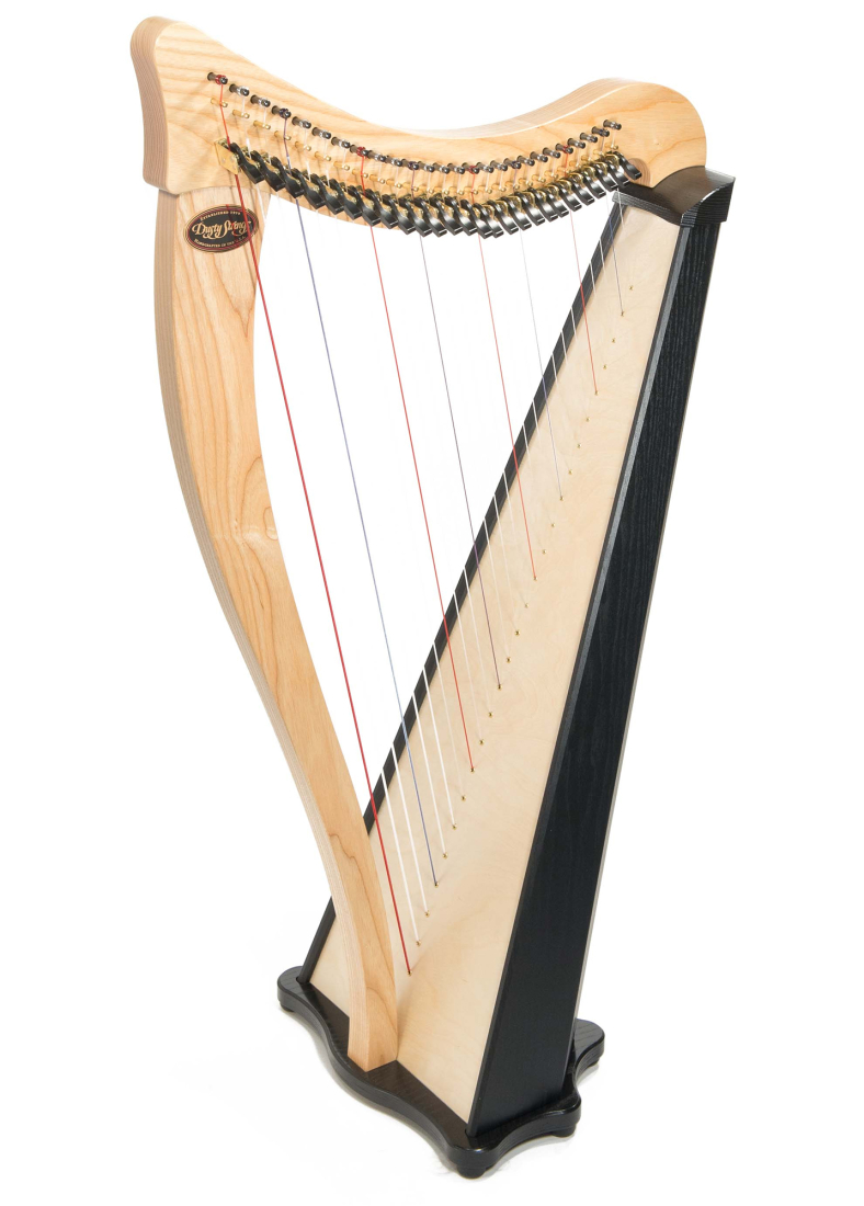 Ravenna 26-String Harp Outfit with C & F Loveland Levers