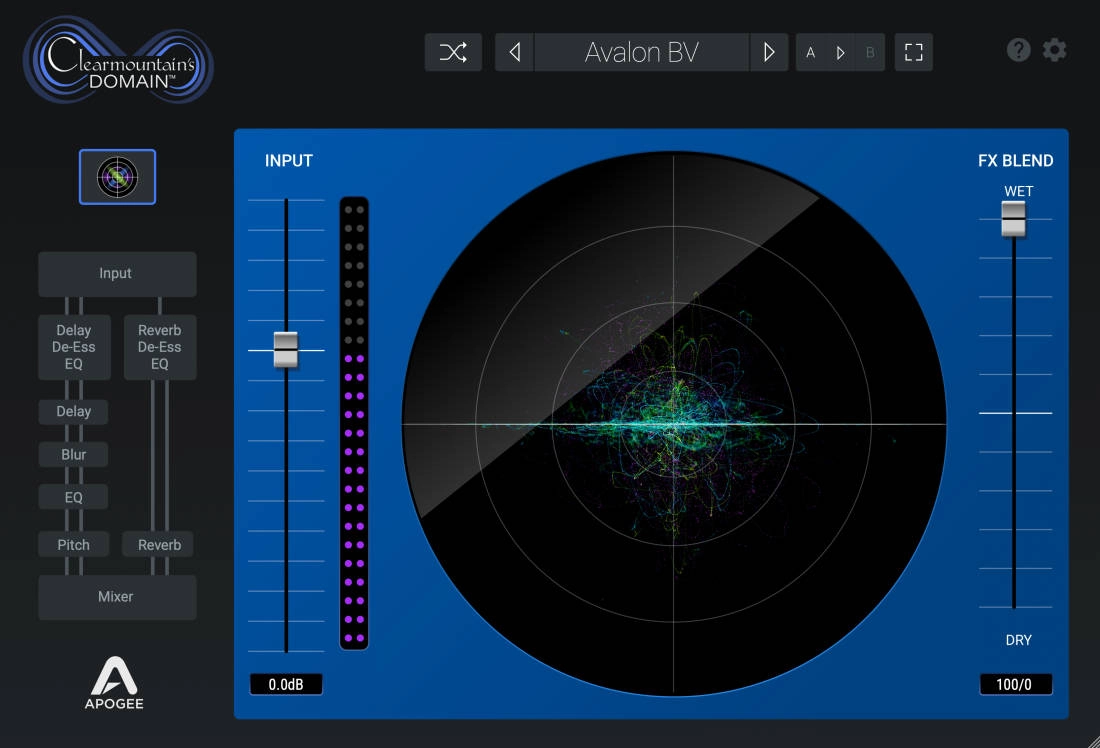 Bob Clearmountain\'s Personalized FX Signal Chain Plugin