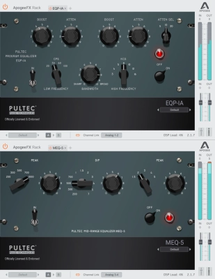 EQP-1A + MEQ-5 Pultec FX Plugin Bundle