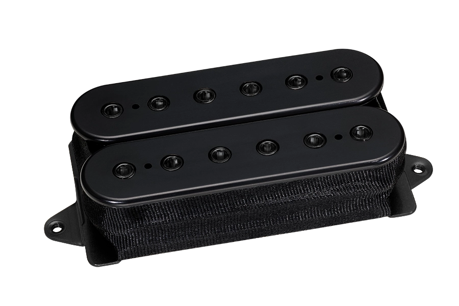 Steve Vai Signature Evolution Bridge Pickup - Black with Black Poles