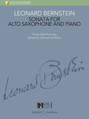 Boosey & Hawkes - Sonata - Bernstein - Saxophone alto/Piano - Livre