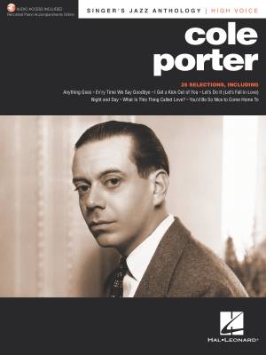 Hal Leonard - Cole Porter: Singers Jazz Anthology - High Voice/Piano - Book/Audio Online