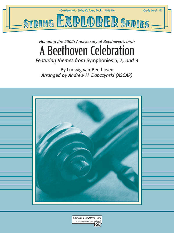 A Beethoven Celebration - Dabczynski - String Orchestra - Gr. 1.5