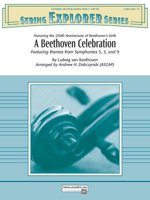 Alfred Publishing - A Beethoven Celebration - Dabczynski - String Orchestra - Gr. 1.5