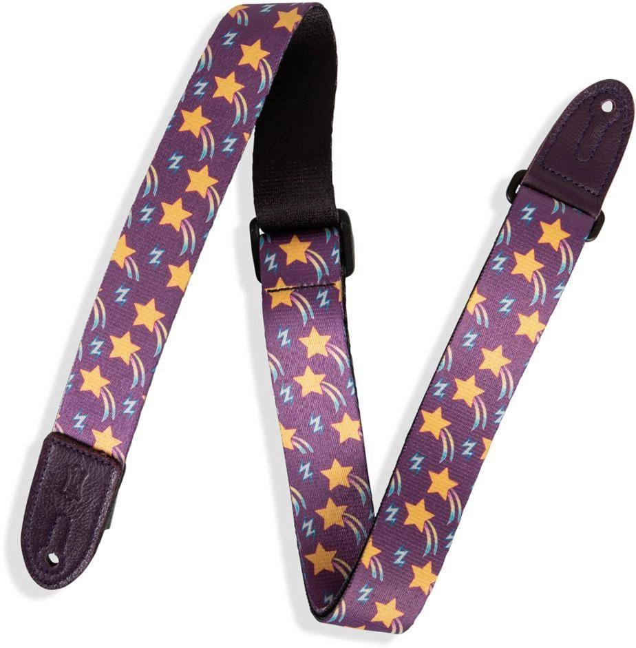 1.5\'\' Children\'s Guitar Strap - Shooting Stars