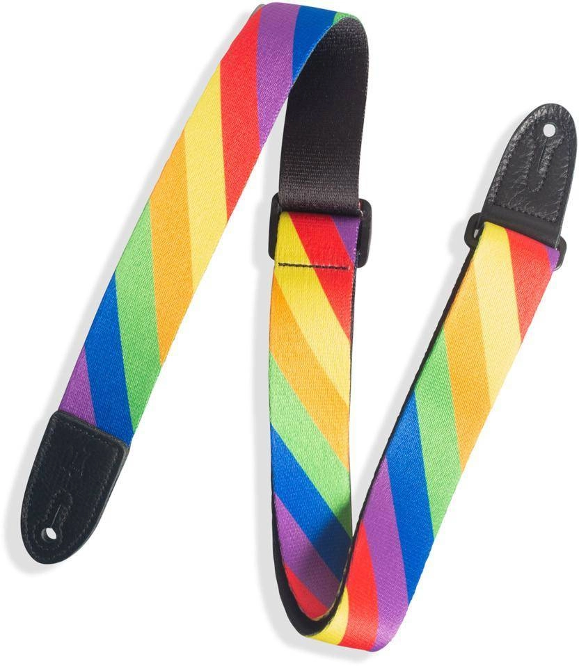 1.5\'\' Children\'s Guitar Strap - Rainbow