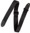 Levys - 1.5 Childrens Guitar Strap - Black\/Blue\/Red Racing Stripe