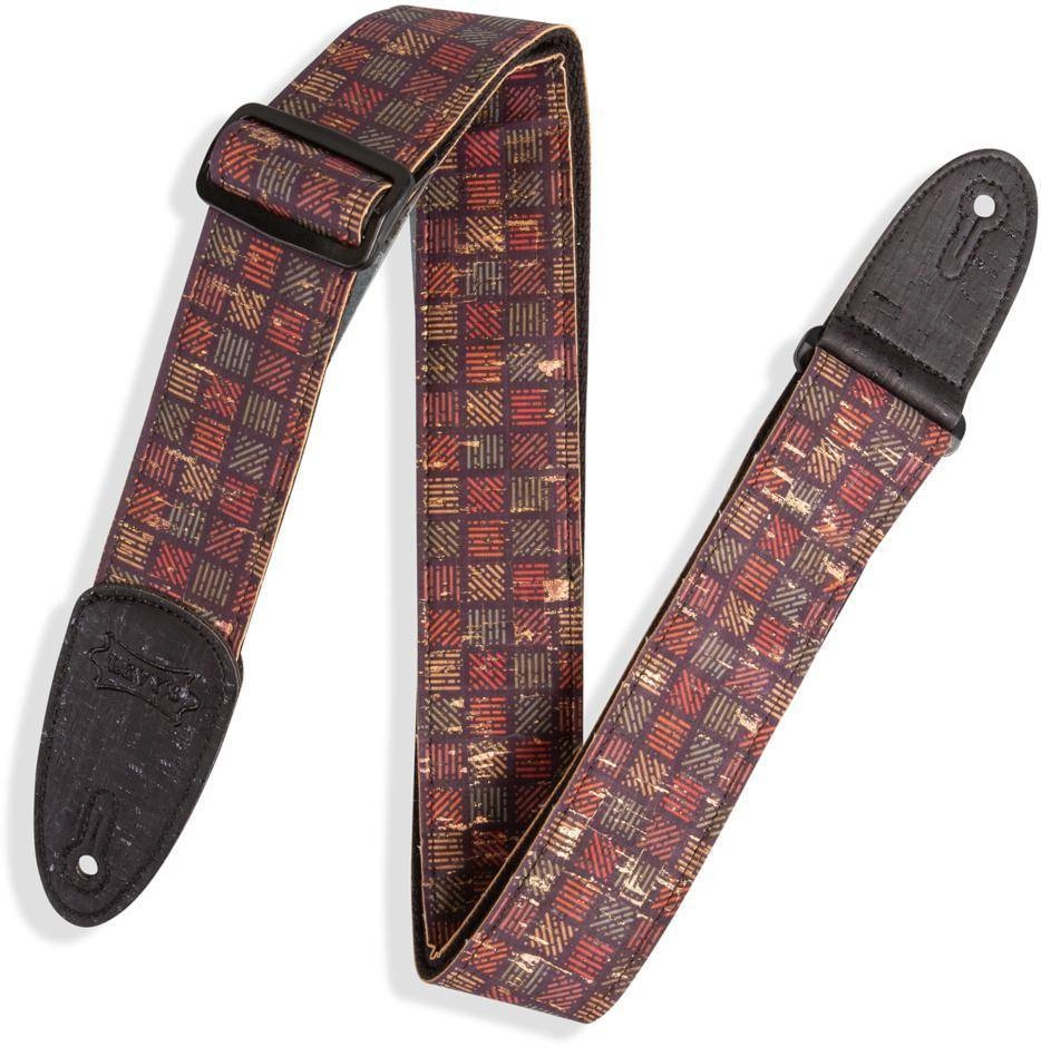 2\'\' Natural Cork Guitar Strap - Orleans