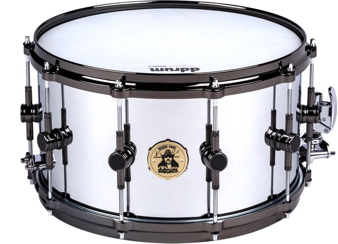 8x14\'\' Vinnie Paul Signature Maple/Alder Snare - Chrome Wrap