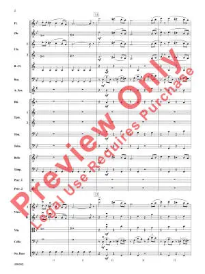 March Slav - Tchaikovsky/Bernotas - Full Orchestra - Gr. 3