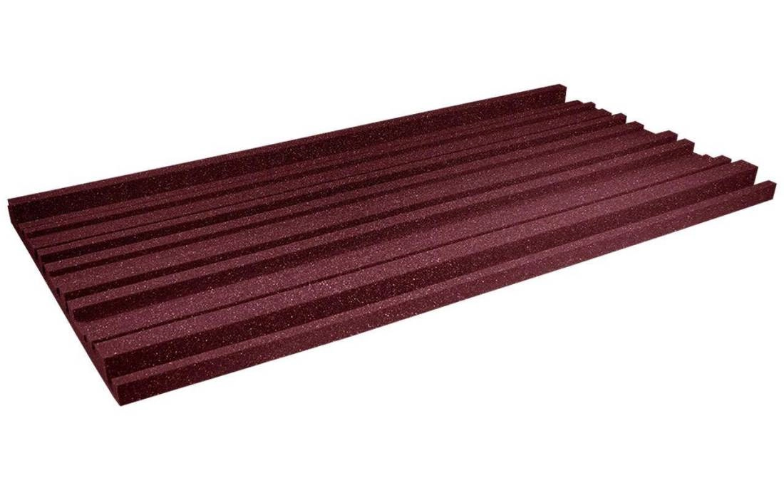 Studiofoam Metro 2\'\' X 2\' X 4\' - Burgundy (12)