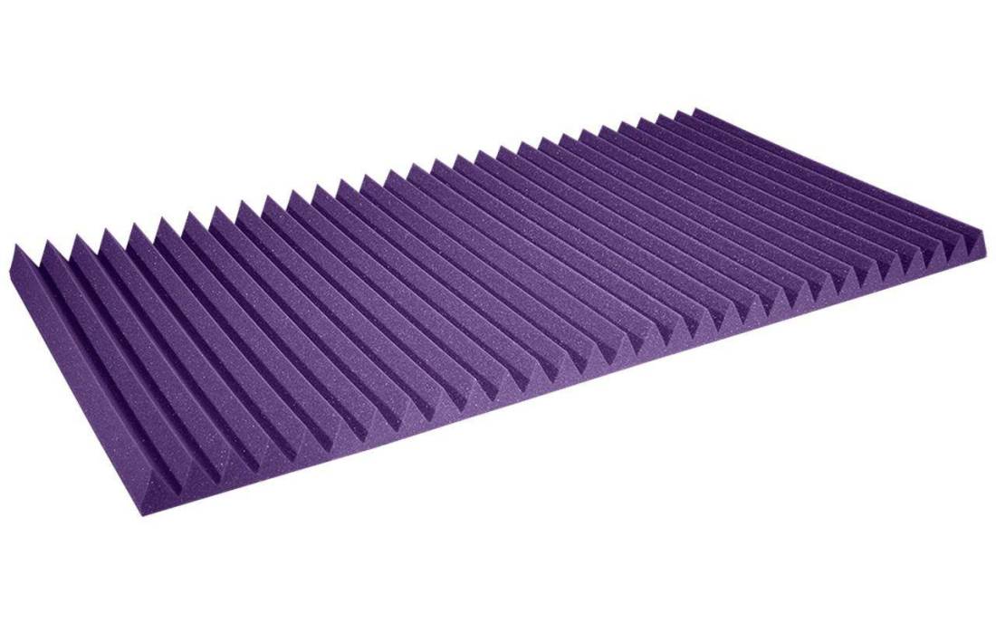 Studiofoam Wedge 2\'\' X 2\' X 4\' Panels (12 Pack) - Purple