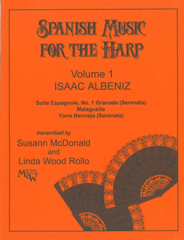 Spanish Music for the Harp, vol. 1 - Albeniz/McDonald/Rollo - Pedal Harp - Book