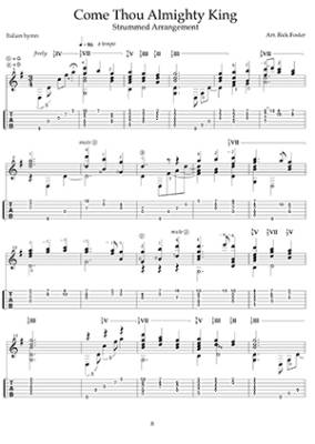 Sacred Music for Solo Guitar (Right-Hand Simplified) - Foster - Guitar TAB - Book