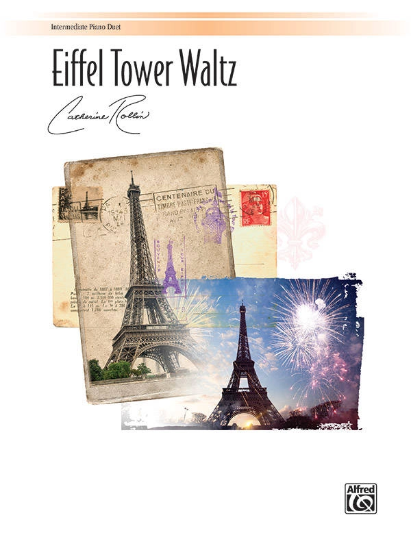 Eiffel Tower Waltz - Rollin - Piano Duet (1 Piano, 4 Hands) - Sheet Music