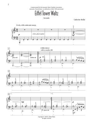 Eiffel Tower Waltz - Rollin - Piano Duet (1 Piano, 4 Hands) - Sheet Music