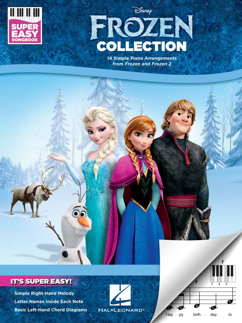Frozen Collection: Super Easy Songbook - Lopez/Anderson-Lopez - Easy Piano - Book