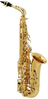 Student Alto Saxophone with High F# and Case - Lacquer
