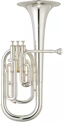 Yamaha - YAH-203S Student Alto Horn - Silver-Plated