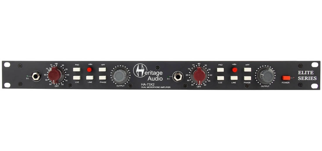 HA73X2 Elite Series Dual Channel Microphone Preamp