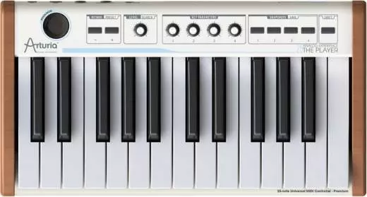 Arturia Analog Experience - The Player - 25 Key Controller and Software Package
