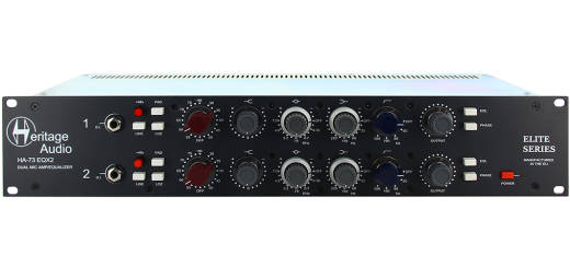 HA73EQX2 Elite Series Dual Channel Microphone Preamp and EQ
