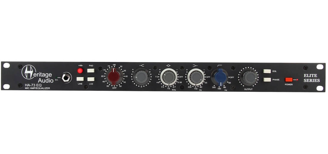 HA73EQ Elite Series Single Channel Microphone Preamp with EQ