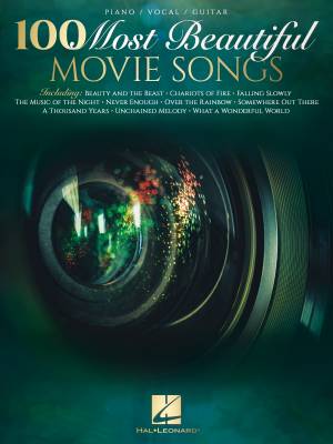 100 Most Beautiful Movie Songs - Piano/Vocal/Guitar - Book