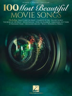 Hal Leonard - 100 Most Beautiful Movie Songs - Piano/Vocal/Guitar - Book