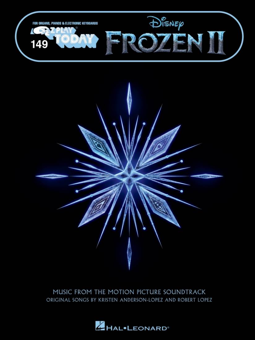 Frozen 2: E-Z Play Today Volume 149 - Electronic Keyboard - Book