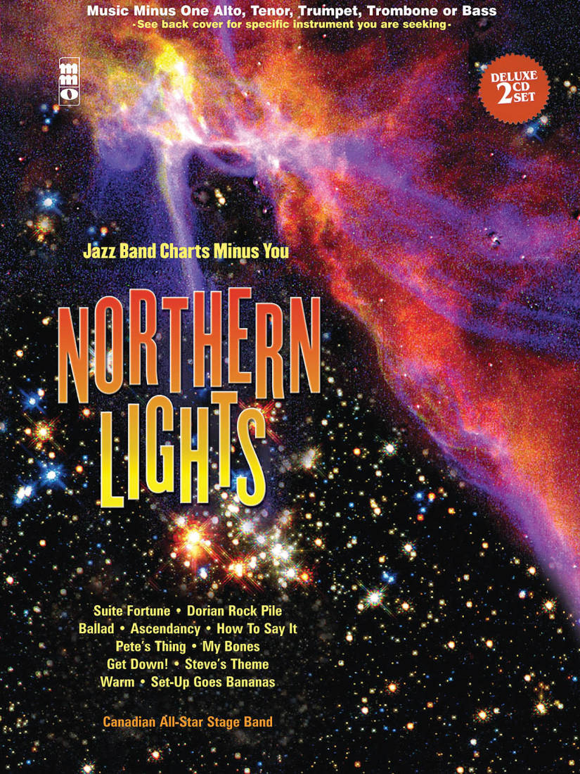 Northern Lights: Jazz Band Charts Minus You - Alto Saxophone - Book/2 CDs
