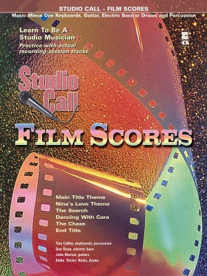 Music Minus One - Studio Call: Film Scores (Learn to Be a Studio Musician) - Collier - Drum Set - Book/CD