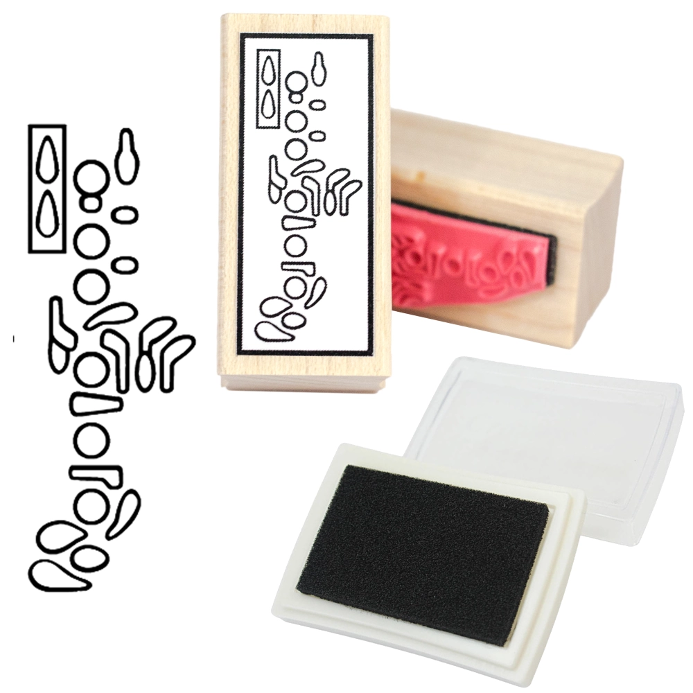 Oboe Fingering Stamp & Ink Pad