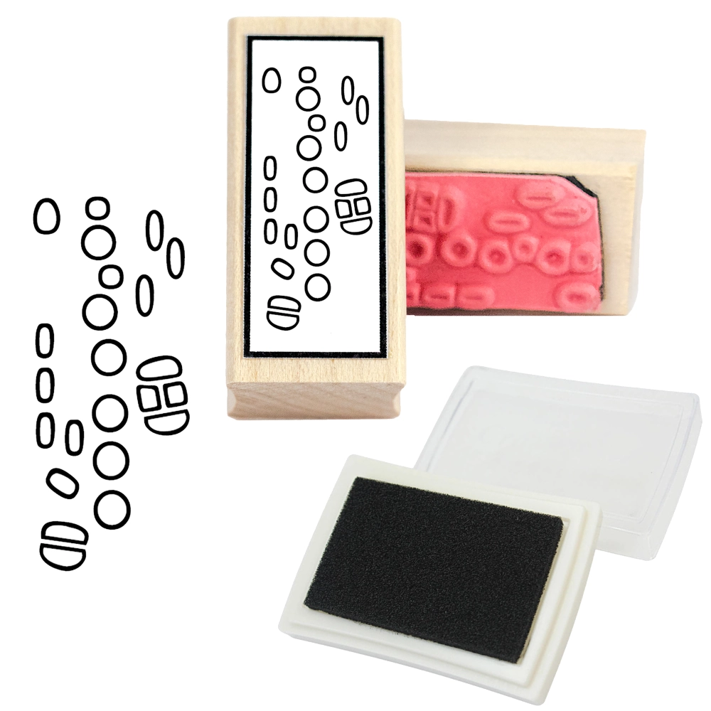 Saxophone Fingering Stamp & Ink Pad