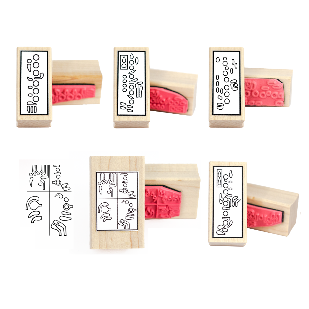 Woodwind/Band Teacher Gift Pack - Fingering Rubber Stamps and Ink Pad