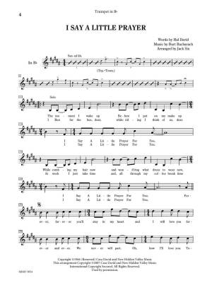 Play the Music of Burt Bacharach - Trumpet - Book/Audio Online