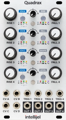 Quadrax Quad Function/Burst Generator/LFO with CV Matrix