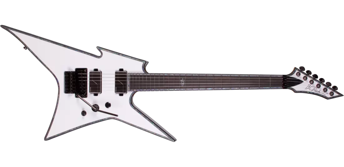 Ironbird Extreme Electric Guitar with Floyd Rose - Matte White