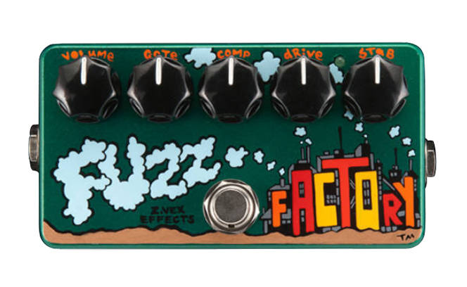 Hand Painted Fuzz Factory Pedal
