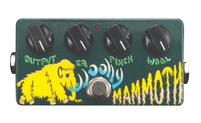 Hand Painted Wolly Mammoth Pedal