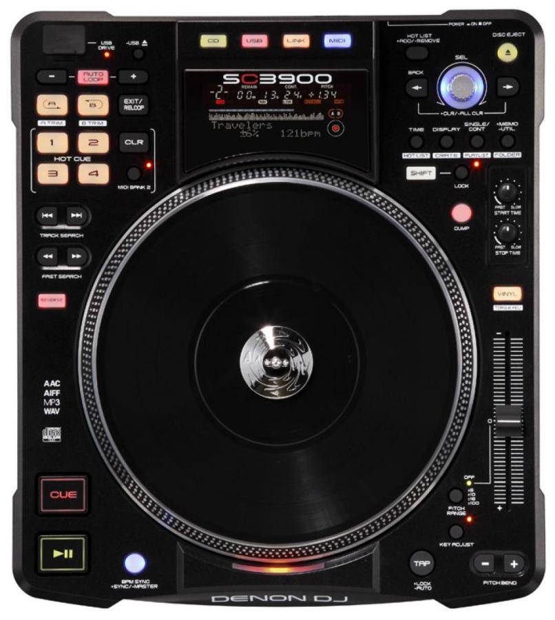 SC3900 Digital Media Turntable & Controller